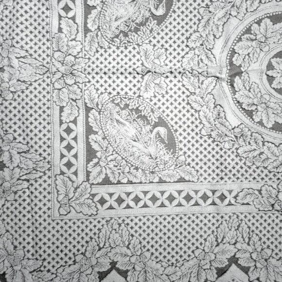 BOB TIMBERLAKE Home Collection W402 Swag Ring Twin Coverlet Bedspread Bed Quilt - Picture 7 of 8